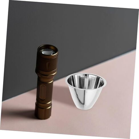 NUOBESTY 1pcs Flashlight Reflector Cup Accessory Led Light Reflector Shade for Indoor and Outdoor Use Brightness Improved Light Efficiency Suitable for Camping and Exploration in Kuwait