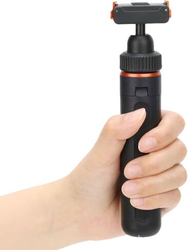 AMONIDA Selfie Stick Tripod with 360 Rotating Ball Head for Action Cameras Magnetic Mount Compact Lightweight Portable for Travel in Kuwait