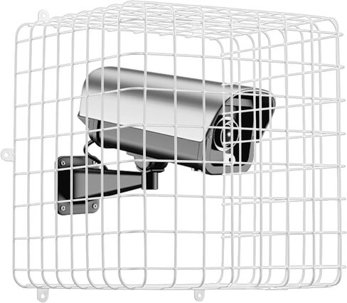 Blulu Steel Wire Damage Stopper 14.5 × 14 × 12 Inch Cube Cage Approx Wire Security Cage Steel Protective Coated Security Guard Equipment in Kuwait