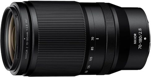 Nikon NIKKOR Z Lightweight and Compact Lens Bundle | Weatherproof Protective Hard Case, 70-180mm f 2.8 Telephoto Zoom for Z Mount, (2 items) in Kuwait