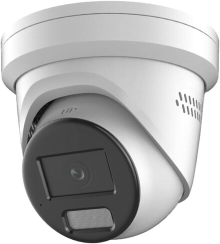 DS-2CD2387G2-LSU/SL 4K POE IP Turret Dome Camera 2.8MM Lens Ⲏіkconnect | 8MP Color-Vu Strobe Light & Audible Warning 130dB WDR H.265+ Two Way Audio Human/Vehicle Detection in Kuwait