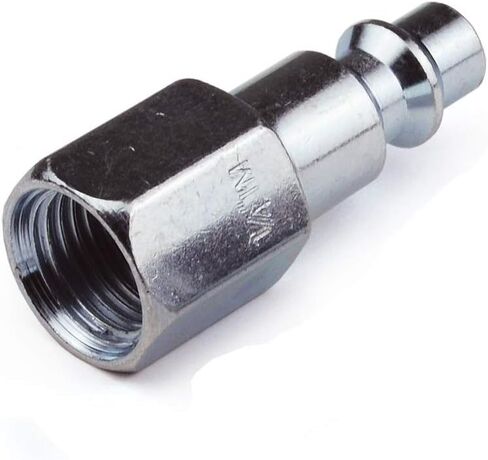 Primefit IP1414FS-B25-P (25 Pack) Industrial Style Air Quick Connect Plugs/Nipples 1/4" x 1/4" Female NPT in Kuwait