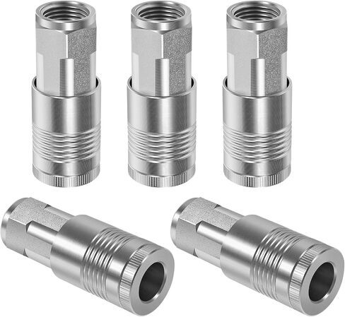 S-1815 G-Style Air Coupler, 1/2" FNPT Quick Connect Coupler, Steel Air Fitting Couplers, Pack of 5 in Kuwait