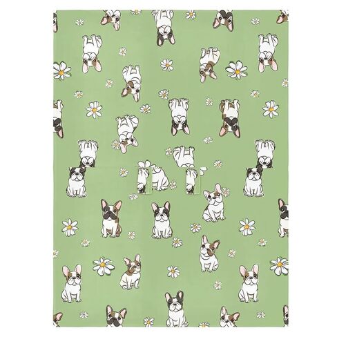 Car Seat Cover for Baby French Bulldog & Flower Print Car Seat Canopy Lightweight Canopy for Sun Protection Carseat Covers for Boys Girls in Kuwait