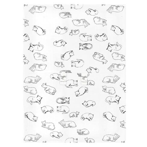 Car Seat Cover for Baby Sleeping Cat Sketch Pattern Car Seat Canopy Lightweight Canopy for Sun Protection Carseat Covers for Boys Girls in Kuwait