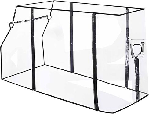 Wagon Rain Cover Portable PVC Material Windproof Foldable Canopy Dustproof Cart in Kuwait