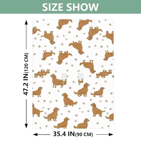 Car Seat Cover for Baby Golden Retriever Paw Pattern Car Seat Canopy Lightweight Canopy for Sun Protection Carseat Covers for Boys Girls in Kuwait