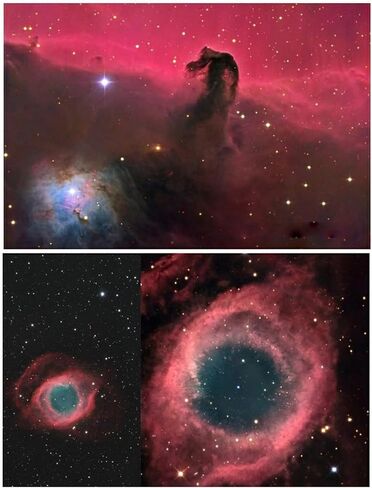 Clear Universe Observations with UHC Filter for 1.25" Reduce Light Pollution for Enhanced Contrast Astrophotography in Kuwait