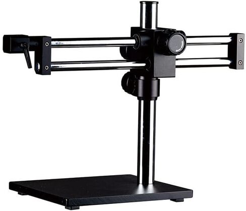 Yizhan 28MP HDMI Camera Microscope 7X-45X Simul-Focal Double Boom Stand Trinocular Stereo Zoom Microscope Ring Light Microscopio (Color : A) (A) in Kuwait