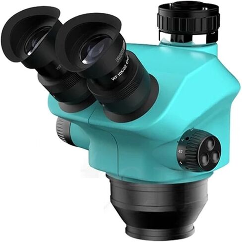 USB Microscope, Microscope Trinocular Head 7-50X Simul Focal Continuous Zoom Stereo WF10X/22mm Eyepiece in Kuwait