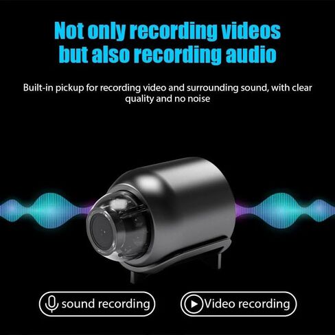 New Camera Wireless 1080P Night Vision Cam Surveillance Security Video Motion Detect Camcorder Mini Cam Monitor Smart Home in Kuwait