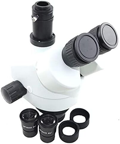 Big Boom Table 7-45X Simul Focal Trinocular Stereo Microscope 56 Adjustable led Lights sourcing Smartphone IC Board Repair mat in Kuwait