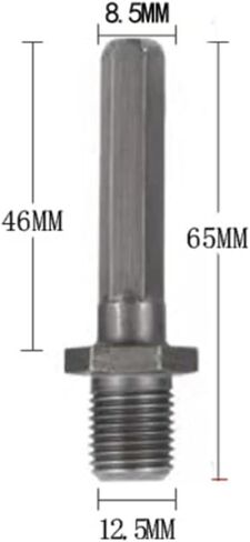 Heavy Wood Drill Bit Firewood Log Splitter U Anti-Skid Thread U Screw Splitting Cone Screw Cone Driver Fire Wood Log Splitter Hex Shank Handle Large,1.45 Lb Diameter (42 mm) in Kuwait