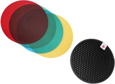 Creative Color Gels Grid with Honeycomb Filter for AD200 Flash, Seamless Light Transitions in Kuwait