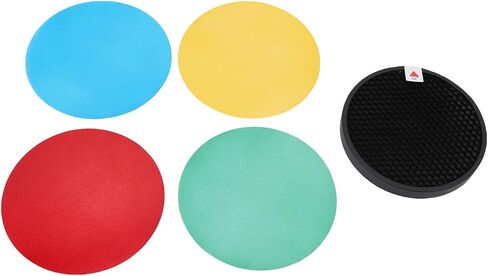 Creative Color Gels Grid with Honeycomb Filter for AD200 Flash, Seamless Light Transitions in Kuwait