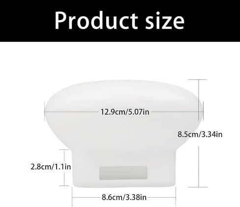 Premium Silicone Softbox Flashlight Cap for V860 Flashlight Light Enhances Lighting with Gentle Diffusion Effect Silicone Diffuser in Kuwait