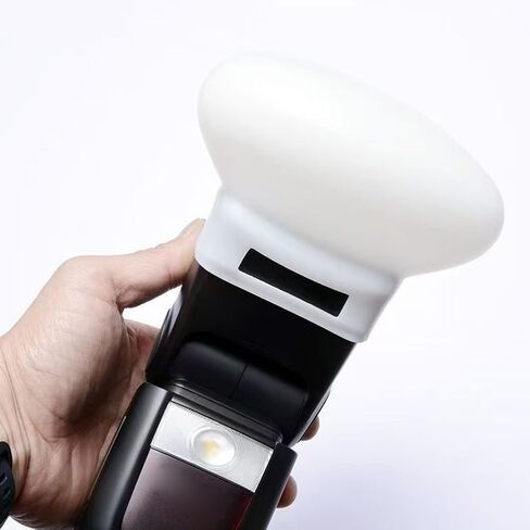 Silicone Flash Diffuser Softbox, Universal Square Light Modifier for Speedlights, with Elastic Snap Design for Portrait Wedding Product Photography in Kuwait