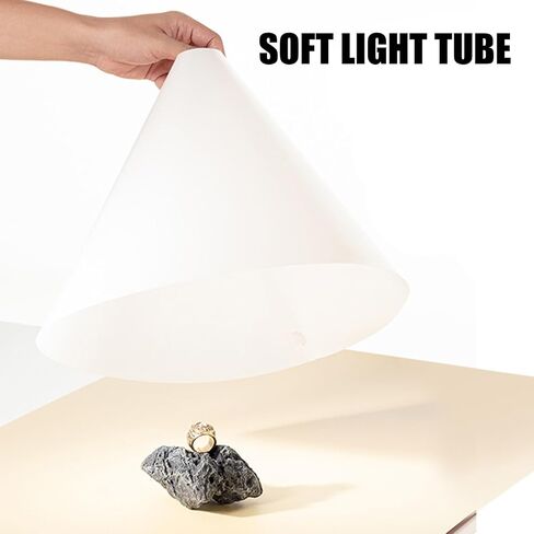 Cone Jewelry Photography Photo Light & Flashing Diffuser for Small Product Reflective Objects Photoshoot Professional Softbox in Kuwait