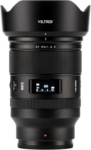 VILTROX 35mm f/1.2 FE, AF 35mm F1.2 LAB FE Lens for Sony e Mount, Full Frame F1.2 Prime Lens for Sony E-Mount A7RⅤZVE1 A7CR A7CII a7Ⅲ a7RⅢ a7Ⅳ a7RⅣ a6600 ZV-E10 FX30 in Kuwait