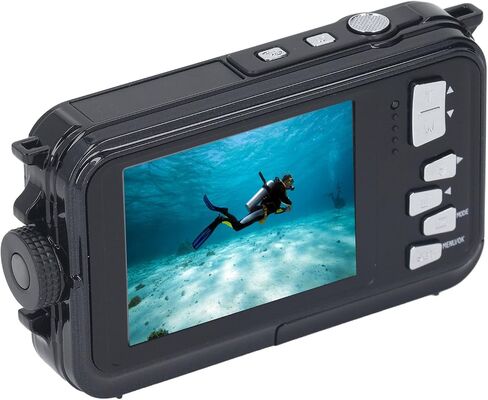 Kadimendium 10FT Water Underwear Camera with Dual Screens and Shoot While Charging Function in Kuwait
