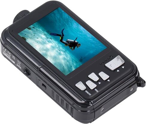 Kadimendium 10FT Water Underwear Camera with Dual Screens and Shoot While Charging Function in Kuwait