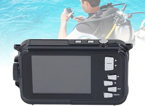 Kadimendium 10FT Water Underwear Camera with Dual Screens and Shoot While Charging Function in Kuwait