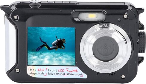 Kadimendium 10FT Water Underwear Camera with Dual Screens and Shoot While Charging Function in Kuwait