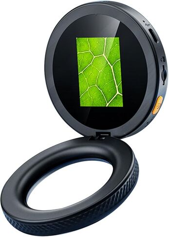 Handheld Digital Microscope, 500X Magnification 2.0 Inch IPS Screen Adjustable LED Lights Portable Magnifier, Digital Magnifying Glass with Auto Focus for Kids, Jewelers, in Kuwait