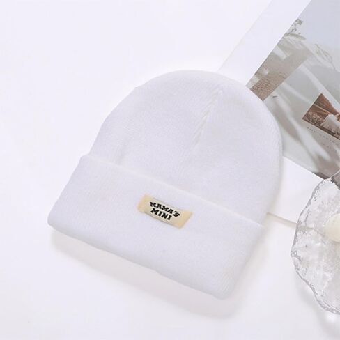 Knitted Baby Hats with Bow - 4 Pack Infant Toddler Beanies Multi in Kuwait