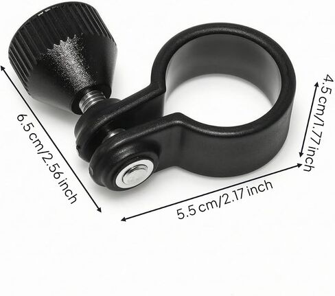 Underwater Clamp Mount Light Holder Bracket with Adjustable Grip and Hand Knob Control and Stainless Steel Materials Suitable for Underwater Photography Diving tasks, 28mm in Kuwait