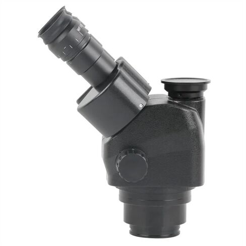 Microscope Observation 5X-110X (2X) Simul Focal Parfocal Trinocular Stereo Microscope WF10X Adjustable Eyepieces Large Depth of Field 110MM Work Distance in Kuwait