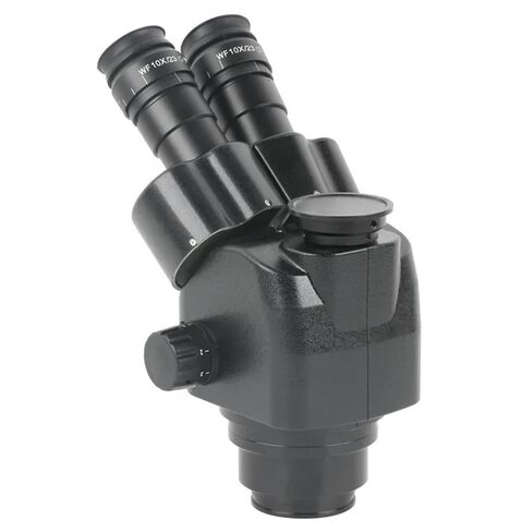 Microscope Observation 5X-110X (2X) Simul Focal Parfocal Trinocular Stereo Microscope WF10X Adjustable Eyepieces Large Depth of Field 110MM Work Distance in Kuwait