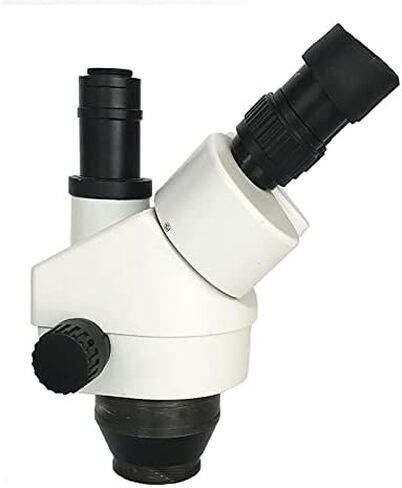 Industrial Solder Repair Toolkit 3.5X-90X Simul Focal Trinocular Stereo Microscope Led Lights Ring Diamonds Jewelry Inspection (Color : 3.5X 90X Black) in Kuwait