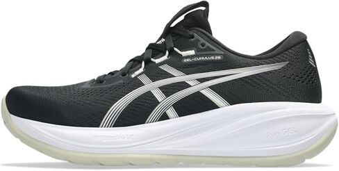 ASICS Women's Gel-Cumulus 28 Running Shoes, 7.5, Black/White in Kuwait
