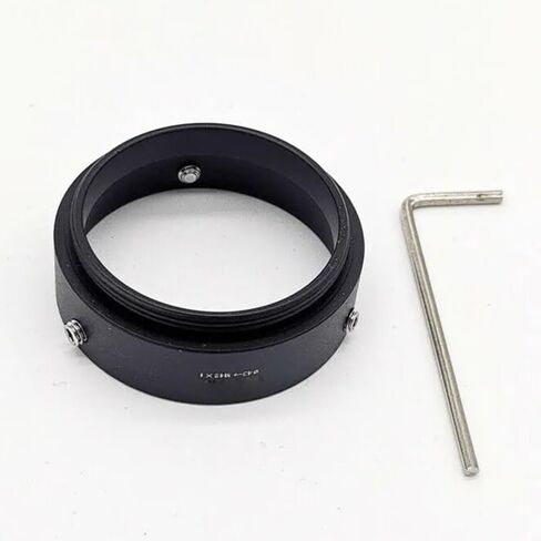 Lab Microscope Replacement Parts 43mm to M42x1 Thread Adapter for Lens to M42X1 Mount for Camera in Kuwait