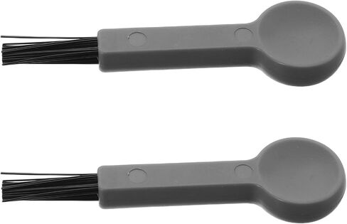2pcs Window Track Cleaning Brush with Hard Plastic Bristles, Small Multifunctional Scrub Brush for Tight Grooves and Slots, for Cleaning Home Electronics and Household Appliances in Kuwait