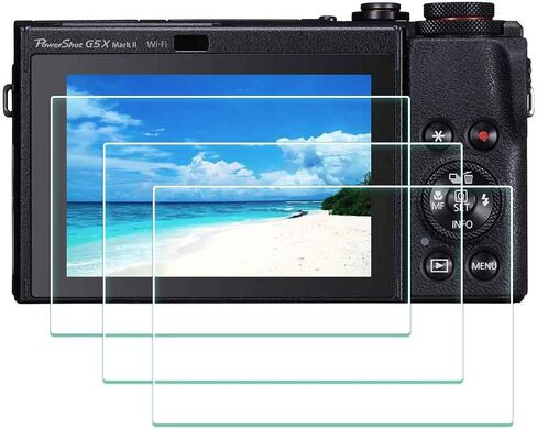 ULBTER Screen Protector for Canon PowerShot V1 Camera [3 Pack] | 0.3mm 9H Hardness Tempered Glass, Anti-Scrach Anti-Bubble Anti-Dust in Kuwait