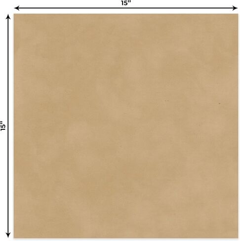 CountryArtHouse Beige Suede 15x15 Uncut Art Mat Board - No Opening - 1 Mat in Kuwait