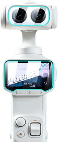 For Insta360 Luna Ultra, Camera Anti‑Glare Screen Protector, Low Reflection 9H Hardness Tempered Glass Film in Kuwait