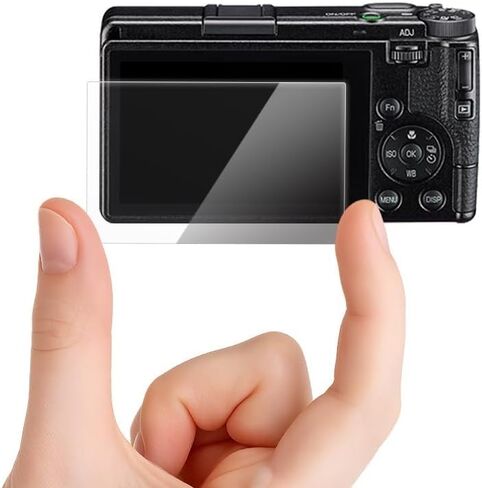 Screen Protector for Ricoh GR IV Camera,0.3mm 9H Hardness Tempered Glass Screen Saver, Anti-Scrach&Anti-Bubble in Kuwait