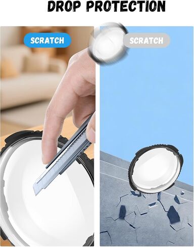 [2 Pack] Compatible with Insta360 X4 Air Lens Protector, Aluminum Alloy Frame + Multi-Layer Coated Optical Glass Lens. in Kuwait