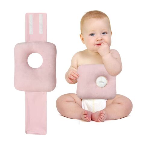 G Tube Tummy Time Pillow Feeding Tube Belt Pads Adjustable Nursing Pillow with a Hole for Supporting Babies Infant Children Kids Protecting Button in Kuwait