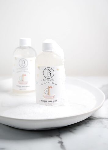Bathorium Little Charlie Bubble Bath Milk with Coconut Milk, 8 fl oz in Kuwait