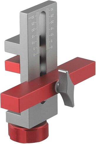 Cabinet Door Installation Positioner - Aluminium Alloy Adjustable Cabinet Hardware Jig Mounting Tool, Easily Adjustable Cabinet Door Positioning Tool for Most Cabinet Doors(B) in Kuwait