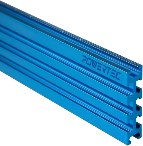 POWERTEC 71488 Multi T-Track Fence with Light Measure Right to Left, 3" High x 24" Long Multi Track in Kuwait