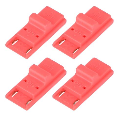 Fukaisu 4pcs RCM Jig Compatible with Switch Console | RCM Tool Clips with Back Shell Kickstand & Screwdriver Plastic Short Circuit Tool for Switch Recovery Mod Accessories in Kuwait