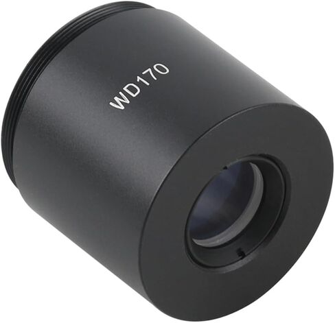 Industrial Telescope Lens, 160X 320X 105X Zoom C Mount Lens Auxiliary Objective s Industry Video Microscope Camera(WD170) in Kuwait