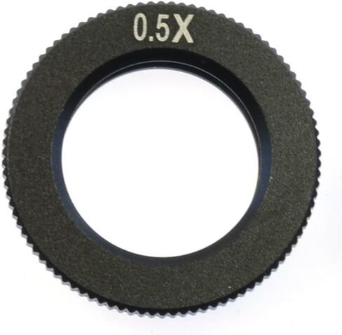 Industrial Telescope Lens, 0.5X .75X 1X 1. 2X Auxiliary Industrial Microscope Camera Objective Lens for 180X C-Mount Len(1X) in Kuwait