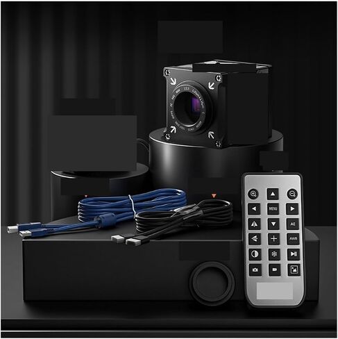 Industrial Telescope Lens, CX3 CX4 CMOS Industrial Camera USB 1080P 4800W Digital Video Recorder for Microscope Micrographics Machine Vision(CX4) in Kuwait