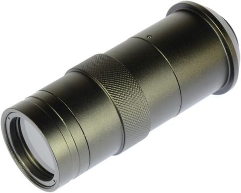 Industrial Telescope Lens, Microscope Lens 8X -100X Magnification Adjustable C-Mount Glass for Industrial Camera Magnifier in Kuwait